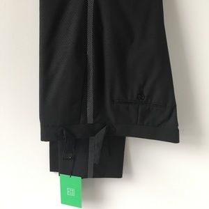 The Black Tux Slim Black Tuxedo Pants
